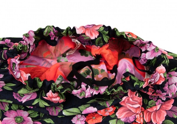 COMME des GARCONS Asymmetry Floral Jacquard Balloon Skirt