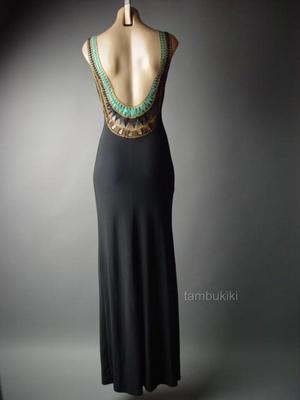 long black grecian gown