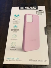 Pelican Protector Slim Rugged Case for iPhone 12 / 12 Pro (6.1") Mauve