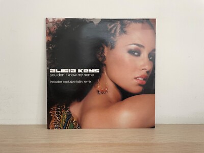 Alicia Keys   You Don't Know My Name / Fallin 12  Soul RnB Swing Vinyl 2003 