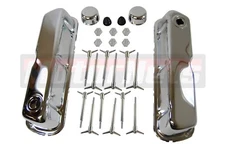 SBF 289 302 351W 5.0 Chrome Engine Dress-Up Kit Valve Covers Small Block Ford