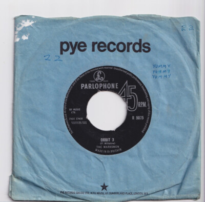 (nX542) The Marksmen, Orbit 3 - 1963 - 7'' Vinyl