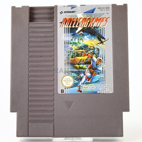 Nintendo NES Rollergames mit Schuber NOE Sehr Gut nur Modul