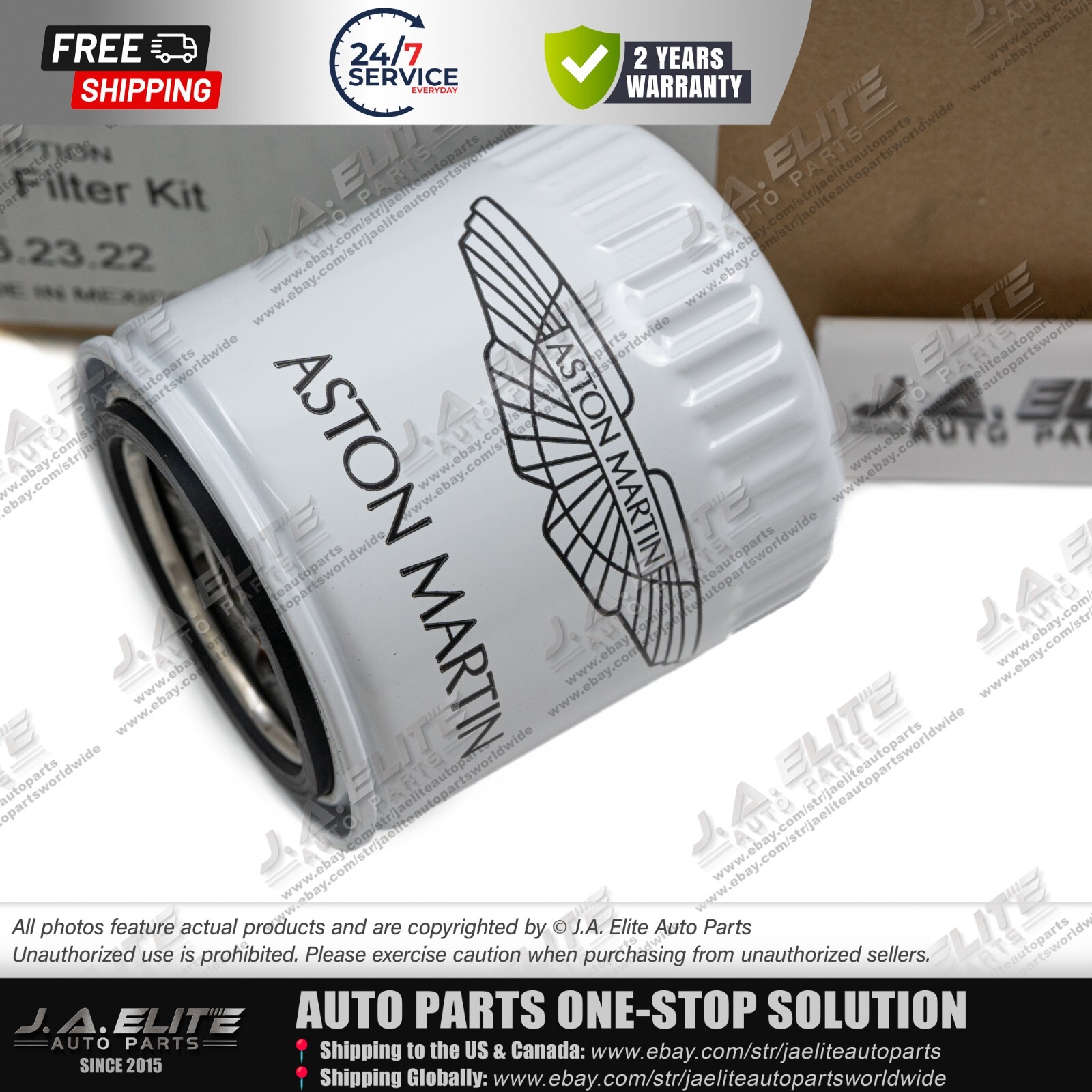 3pcs Genuine Air Filter & Oil Filter for Aston Martin Rapide DB9 DBS V12