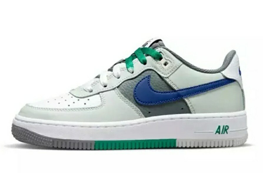 Nike Air Force 1 LV81 GS Silver/Royal Blue FB9035-001 Unisex
