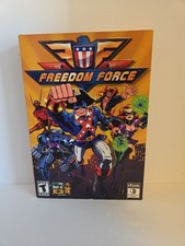 Freedom Force PC Game Electronic Arts Irrational Games (2002) Complete CIB