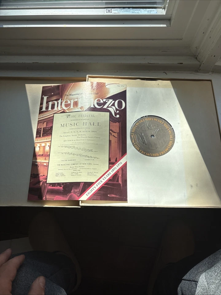 CONCERT Of The CENTURY CARNEGIE HALL 2 LP Box SET Columbia M2X 34256 SEALED 1976 Foto 3 de 3