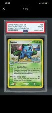 PSA 9 Ivysaur 35/100 Reverse Foil Stamped Crystal Guardians Pokemon Card MINT on eBay