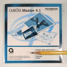 Olympus Camedia Master 4.1 Software CD-ROM for Digital Cameras - New Sealed