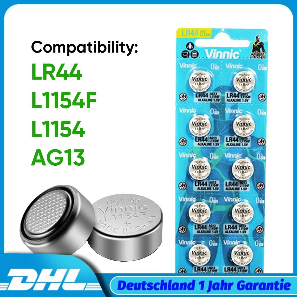 200 BATTERIE NUOVE LR44 MAXELL A76 L1154 AG13 357 SR44 303 -NUOVE Exp. 2028 - Foto 7