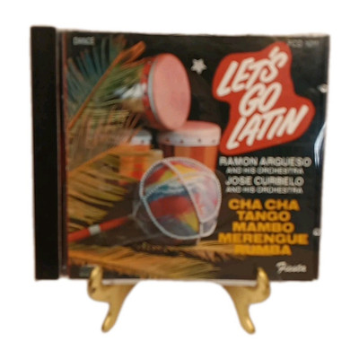 RAMON ARGUESO & JOSE CURBELO ORCHESTRA ''LET'S GO LATIN'' (CD, 1988) FIESTA