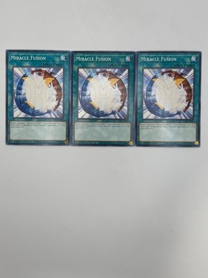 YUGIOH: 3x Miracle Fusion Common NM LDS3-EN106