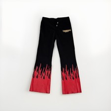 True Religion Men's Moto Flame Sweatpants Size Medium