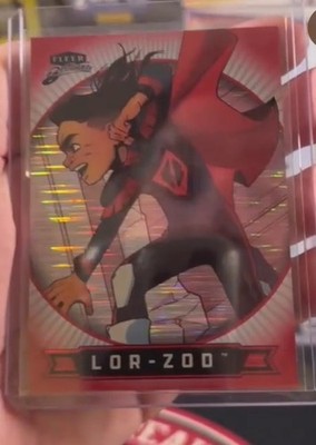 2025 Upper Deck Fleer Brilliants Superman RED HEAT VISION /1938 LOR-ZOD SP