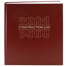 Bookfactory Construction Daily Activity Log Book Construction Foreman Site