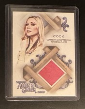 Kelsey Cook Topps Allen & Ginter Used Relic Memorabilia SP Comedian /  Foosball