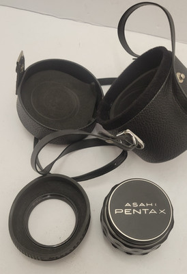 Asahi Pentax Super-Takumar 50mm f1.4 M42 Lens Clean Glass Case Nice