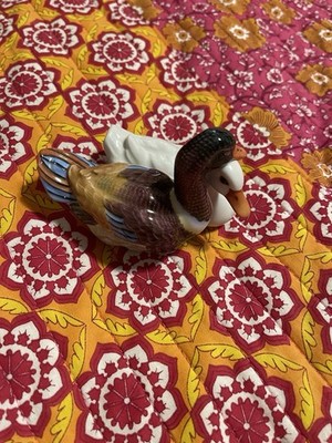 Authentic HEREND pair of ducks