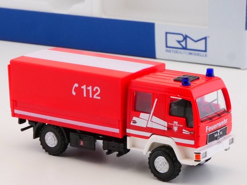 Rietze 61191 MAN Dekon P Feuerwehr Böblingen 1:87 wie NEU! OVP SG 1705-01-50