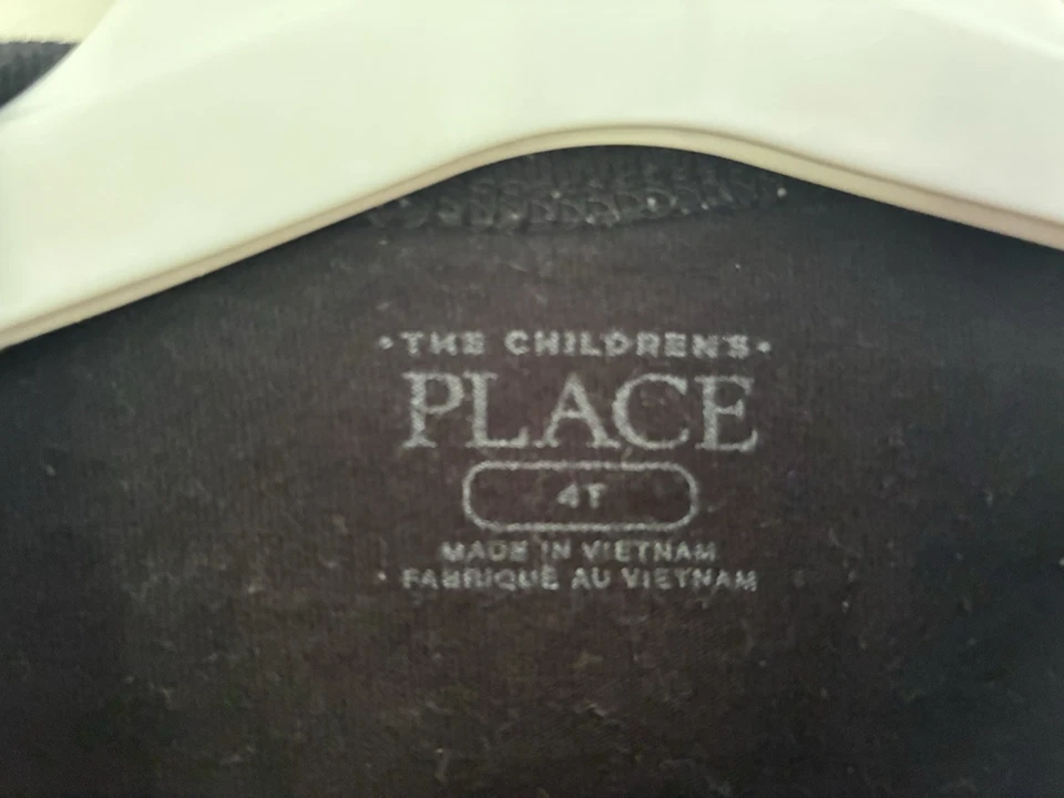 TCP Niño Niño Niña Caramelo Maíz Piruleta Caramelo Esqueleto Halloween Camisa Negra 4T Foto 2 de 4