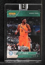 2017-18 Panini Instant Rising Stars Green 3/10 Joel Embiid #4 1u6