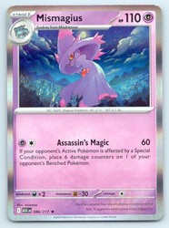 Mismagius 086/217 Ascended Heroes Holo Rare