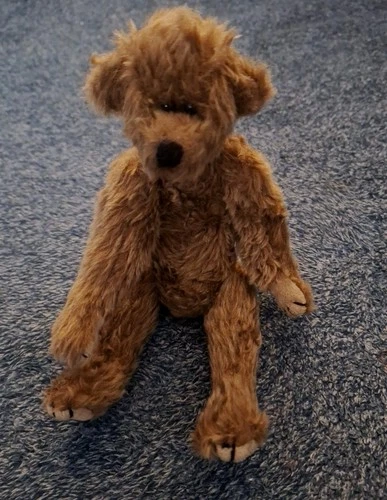 Ty Beanie Baby 1993 Teddy The Brown Bear Plush Toy Stuffed Animal Vintage