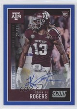 2020 Score Rookies Artist's Proof Signatures /35 Kendrick Rogers Rookie Auto RC