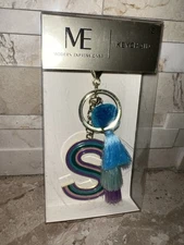 Modern Expressions Multicolour Keychain Initial S
