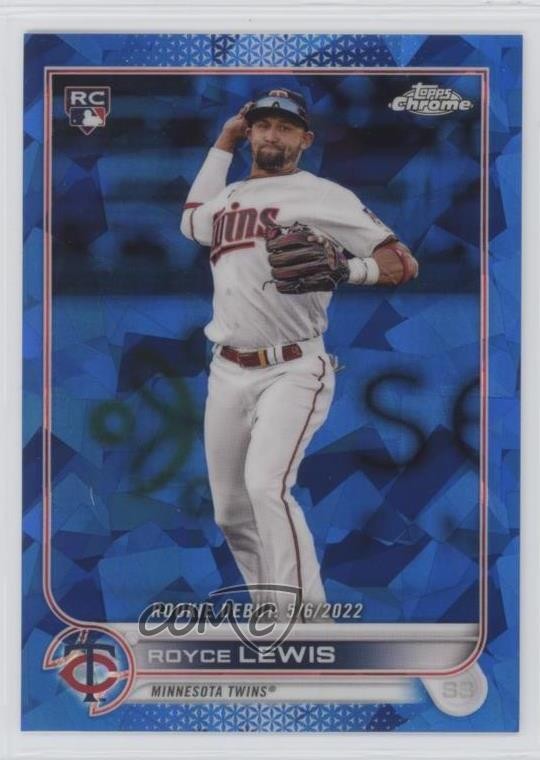 2022 Topps Chrome Update Sapphire Edition Debut Royce Lewis Rookie RC 19jf