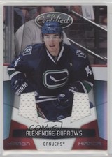 2010-11 Certified Mirror Red Dual Materials 52/150 Alexandre Burrows #141 1e15