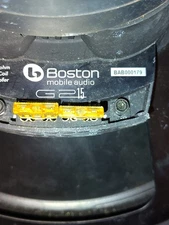 Boston Acoustic G2 15 Dual 4 Ohm Voice Coil Subwoofer