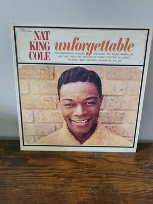 Nat King Cole Unforgettable LP Vinyl Album Reissue