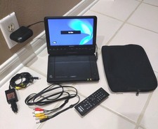 Sony Portable DVD Player 9-inch DVP-FX970 w/Remote Tested Working