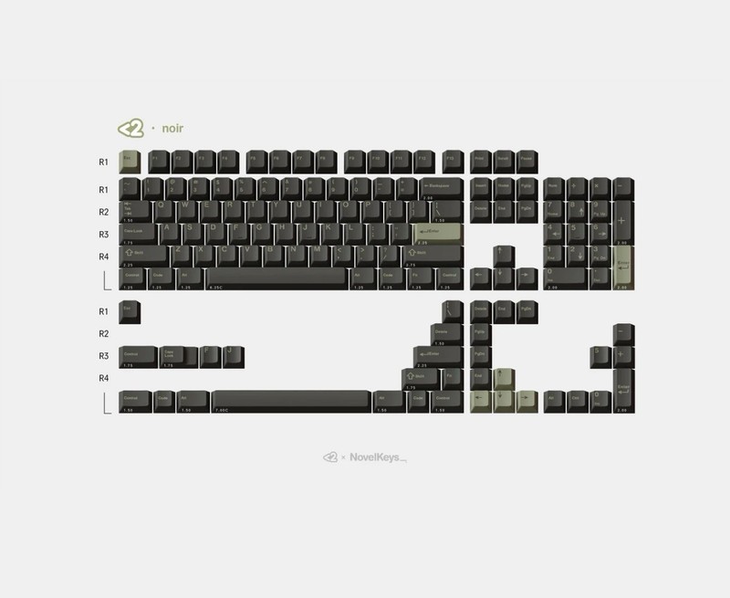 GMK Olive Dark Base Keycaps for Cherry MX