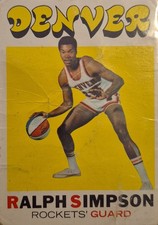 1971 Topps #232 Ralph Simpson