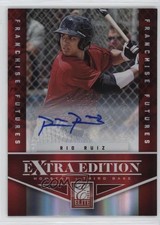 2012 Elite Extra Edition Franchise Futures Signatures /590 Rio Ruiz #77 Auto 5c2