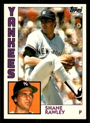 1984 Topps Tiffany Limited Ed. #254 Shane Rawley *Fresh from Box!*