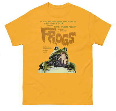 Retro Horror Graphic Tee | 1970s Cult Nature Strikes Back Shirt | Vintage Spooky