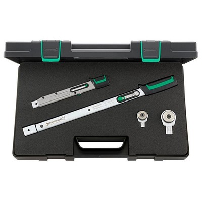 Stahlwille 730 Quick/735/4 DMS Drehmomentschlüssel-Set 3/8''+1/2''