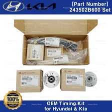 Genuine OEM Timing Chain Kit CVVT Gear For Hyundai Kia 1.6L Elantra Sonata Soul