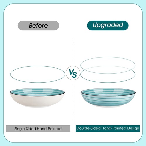 vancasso BONBON Geschirrset 48-teilig Steingut Teller Schüssel Set Service für 12 - Bild 16 von 29