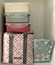 LocknLock Picknick-Set Kühl-& Isoliertasche inkl. 3 Dosen je 1,2l und 1 Kühlpack