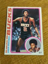 1978-79 Topps Basketball # 56 Milwaukee Bucks Junior Bridgeman EX- Nr Mt