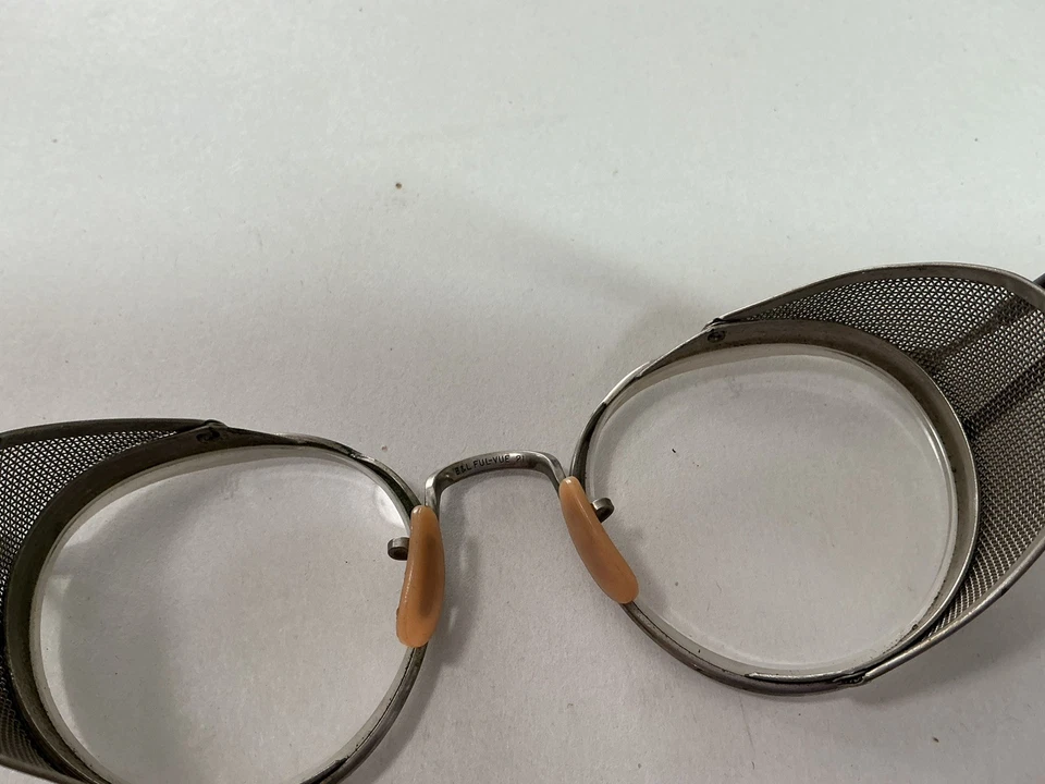 Винтажные защитные/мотоциклетные очки Bausch and Lomb с сеткой - Изображение 2 из 4