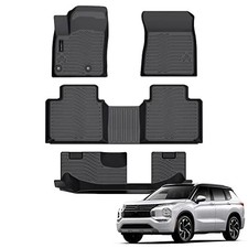Auxko All Weather Floor Mats Fit for Mitsubishi Outlander 2026-2022(Not phev or