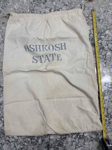 Oshkosh State Bag 17”x23” Vintage