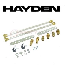 Hayden Engine Oil Cooler Hose Assembly for 2012-2014 Toyota Prius C - Belts cu