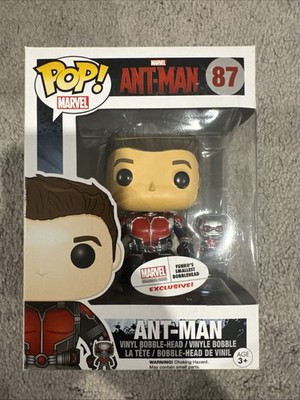 Funko Pop- Marvel- Ant-Man (unmasked) #87 Marvel Collector Corps Exclusive
