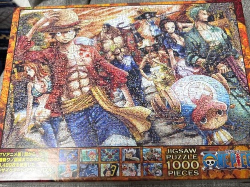 Puzzle ONE PIECE Luffy Mosaic Art 1000 piezas – La de richirocko